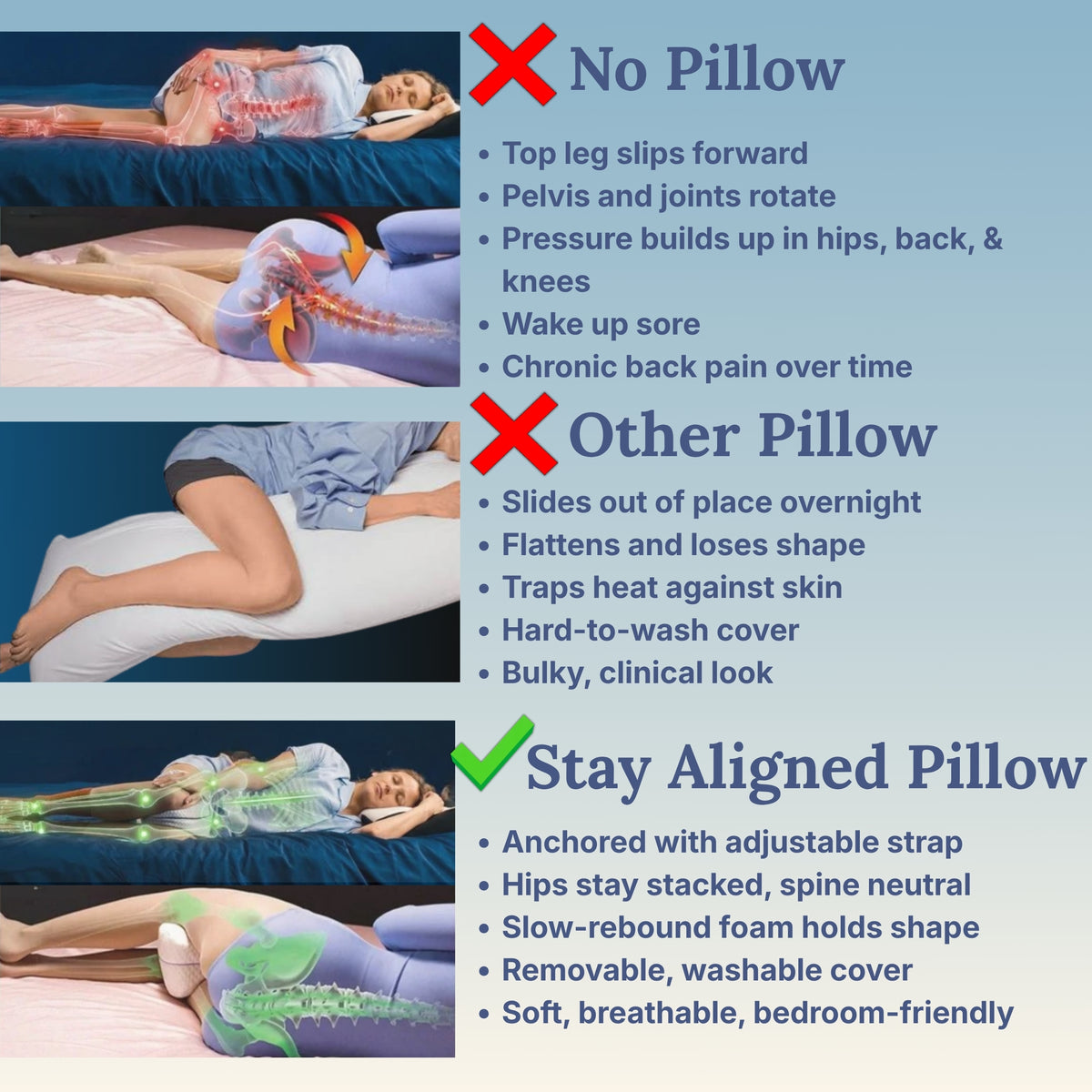 Stay Aligned Pillow
